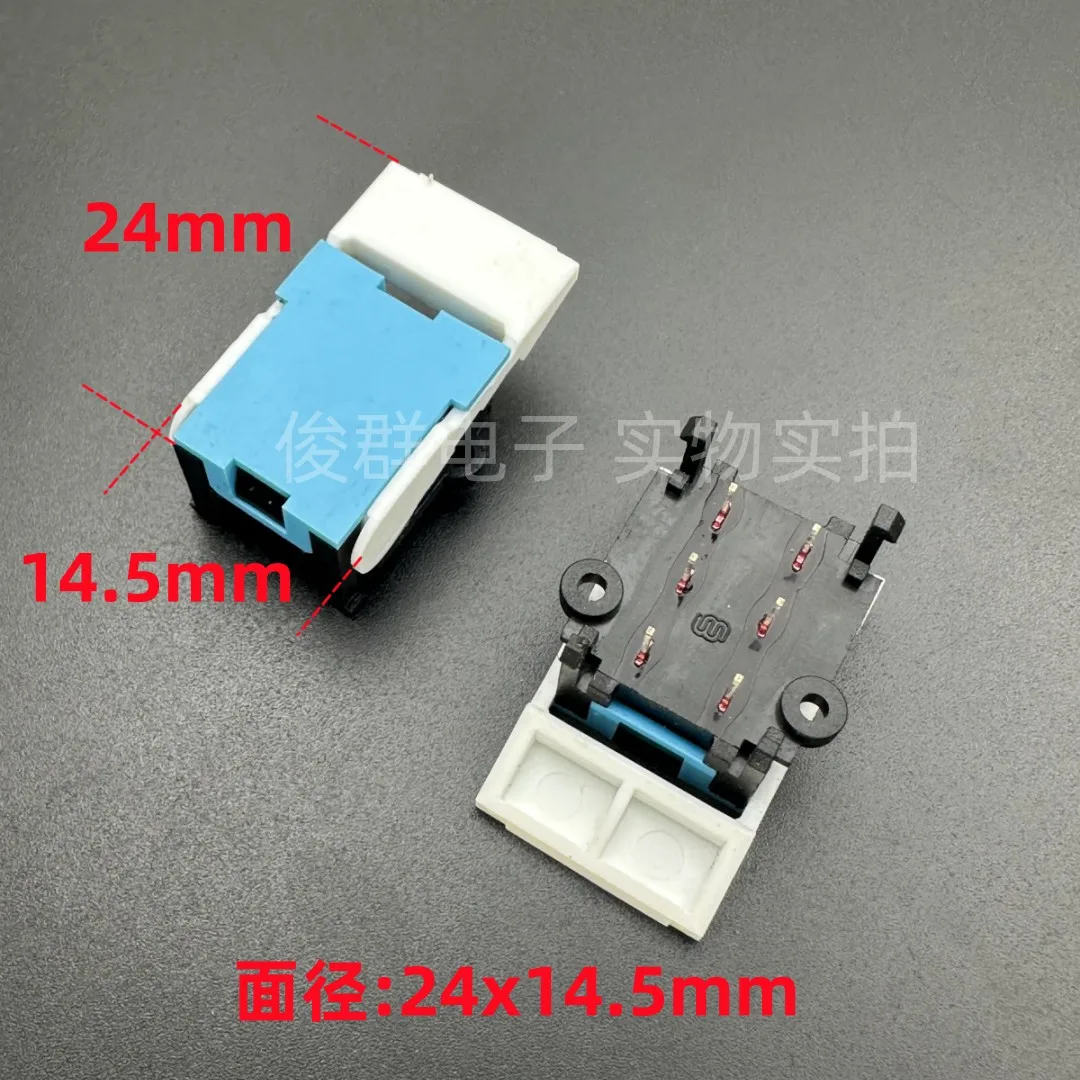 10pcs/imported telephone fork spring switch compression spring 6 foot building intercom doorbell take-up wire pick-up micro rese