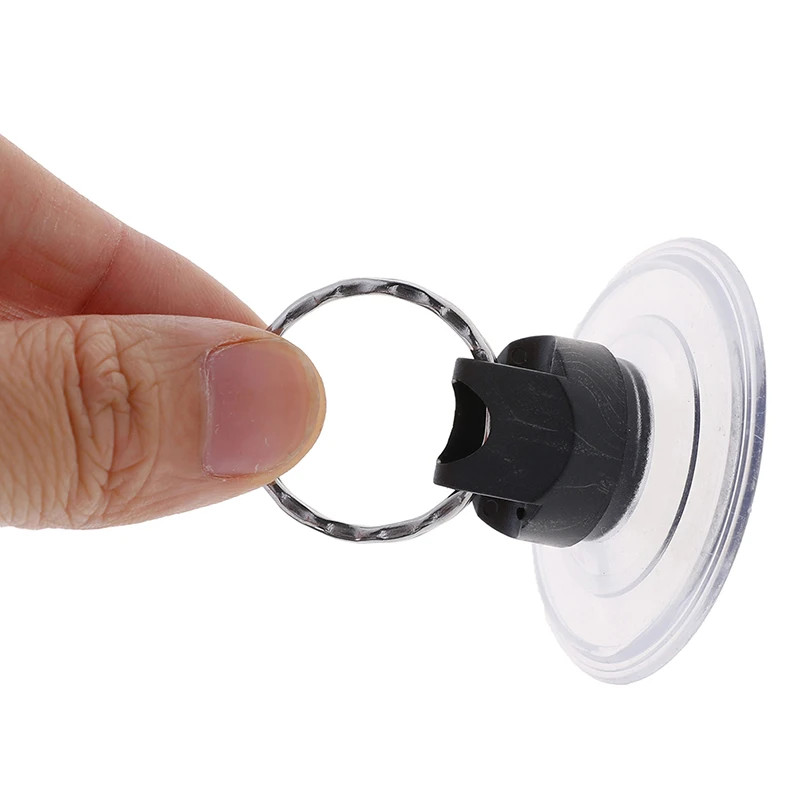 1pc Universal  Heavy Duty Suction Cup With Metal Key Ring Mobile Phone Screen Repair Tool