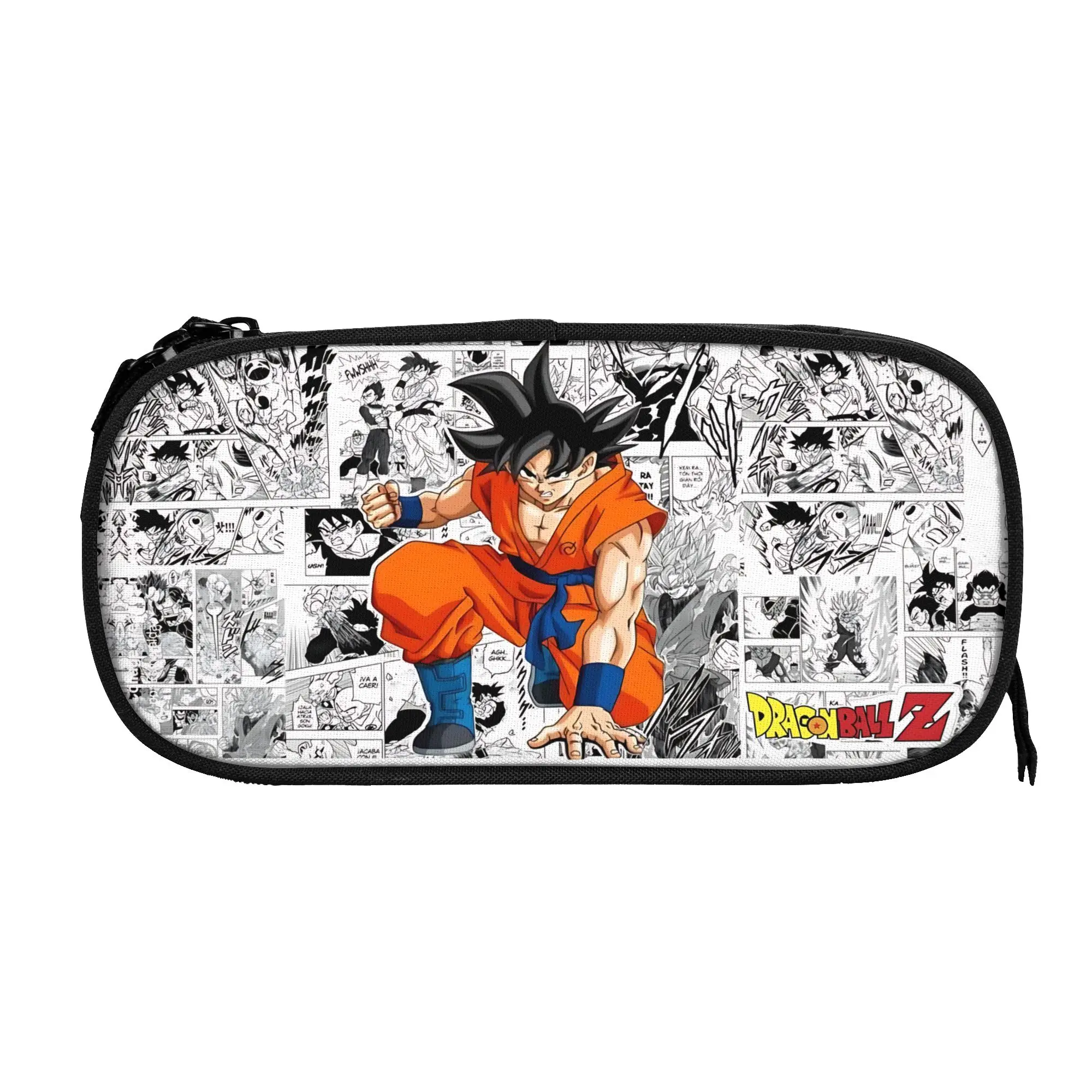 Custom Dragon Ball Z Large Capacity Bags for Child  School Pencil Bag for Boys Gilrs Kids