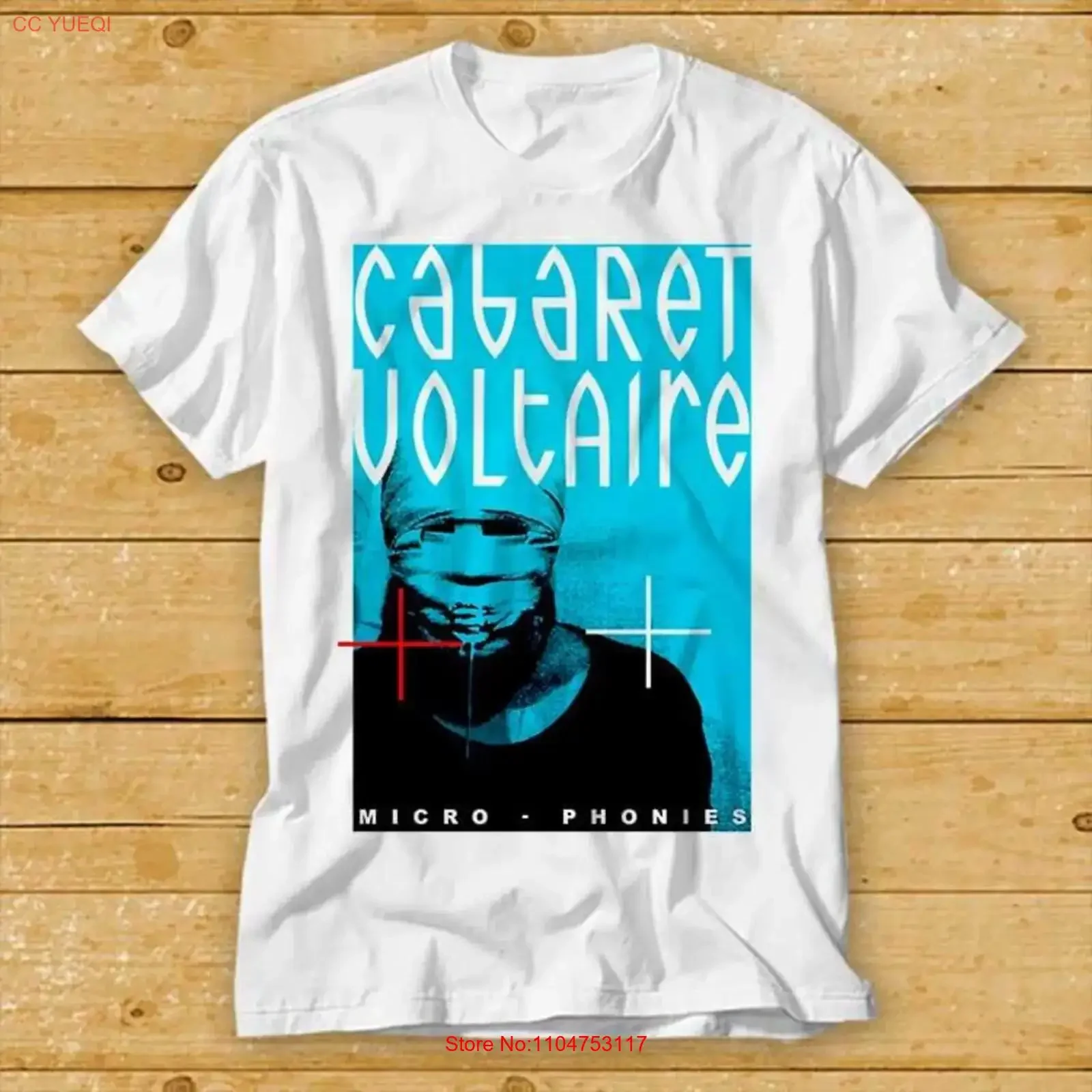 Cabaret Voltaire Micro Phonies Synthpop Punk Rock T Shirt Cult Movie Best Seller Music Top 2408 vintage Washed fashion