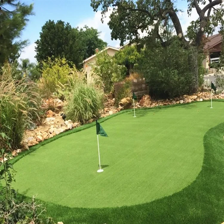 Enge Protiomal Mini Golf Field Turf, Outdoor Putting, dehors PE, Meilleure qualité