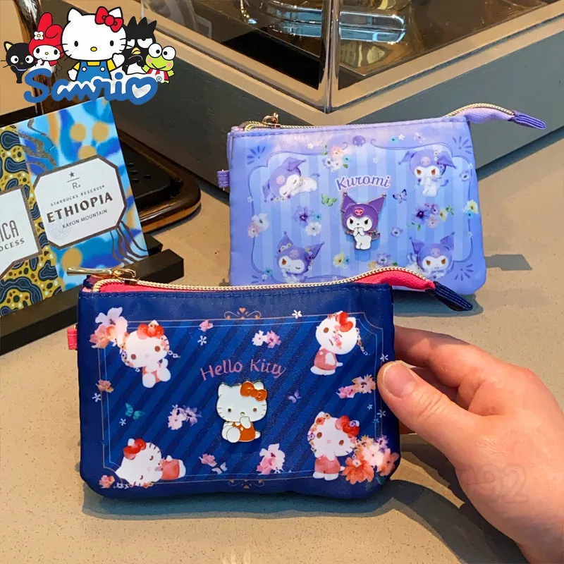 

Sanrio Hello Kitty New Coin Purse Large Capacity Fashion Women's Coin Purse Cartoon Fashion Multifunctional Portable Coin Purse