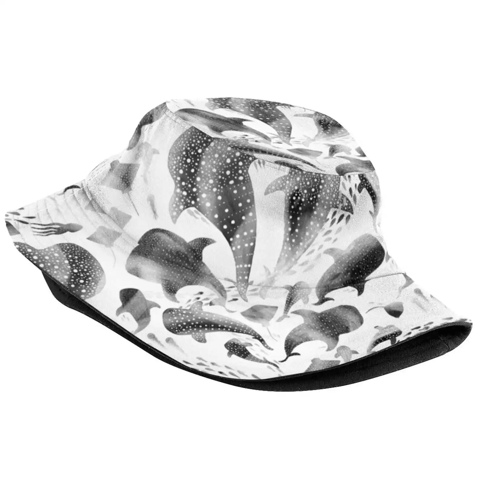 Whale Shark - Dark Dreams Sun Cap Fisherman Hat Bucket Hats Whale Sharks Whales Ocean Fish Octopus Ray Swimming Sea