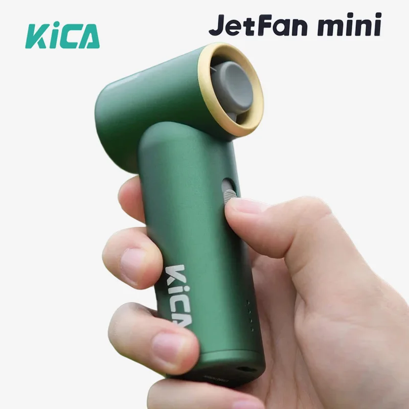 Kika Kica Jetfan Mini Portable Air Blower Pocket Turbo Fan Rechargeable Full