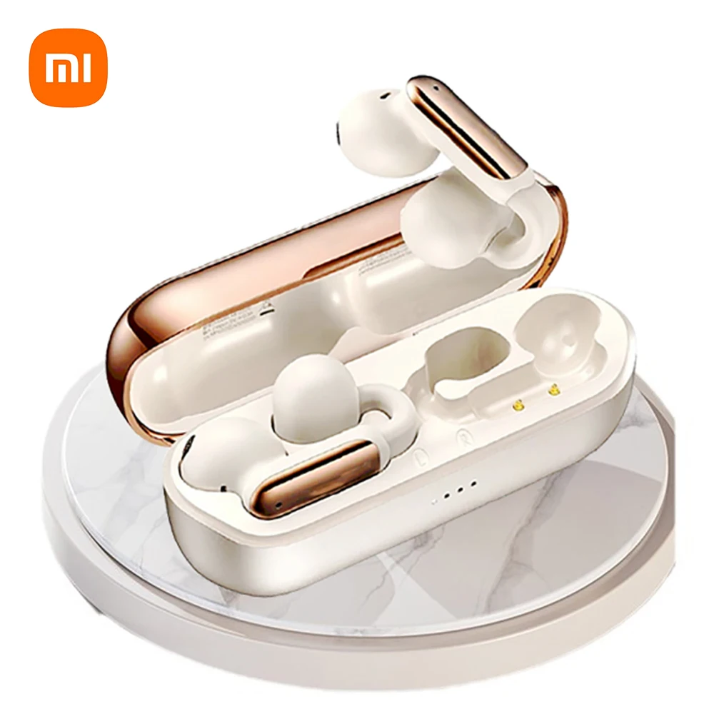 Xiaomi Mijia OWS Clip-on Wireless Bluetooth Earphones Low Latency ENC Noise Cancelling Headset Long Life Game Sports Headphone