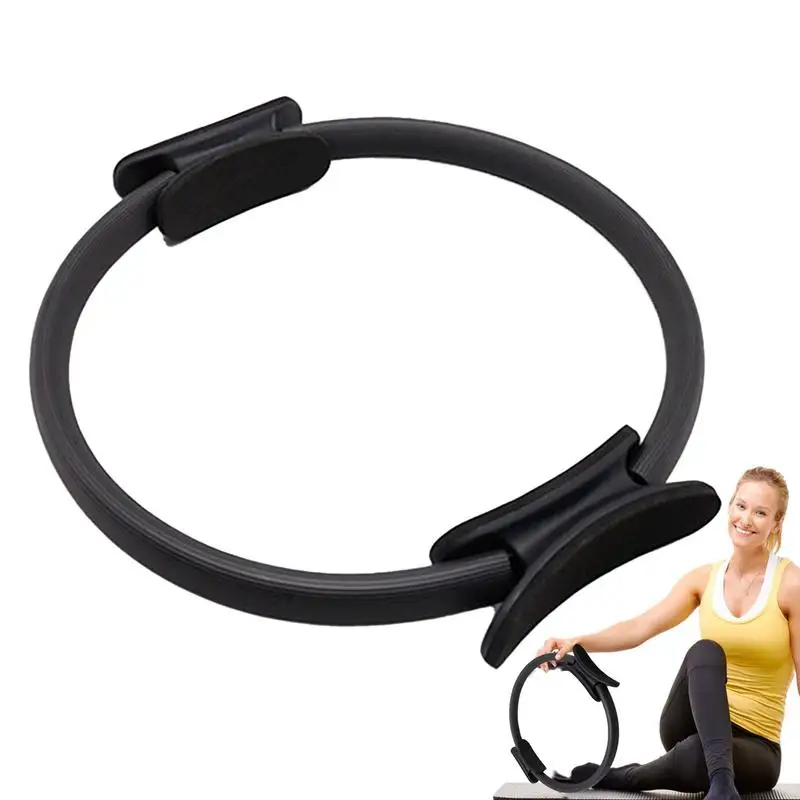 Pilates Magic Circles 15-Inch Portable Yoga Ring Magic Circles Home Thigh Exercise Gear Pilates Accessories For Fitness & Pelvic