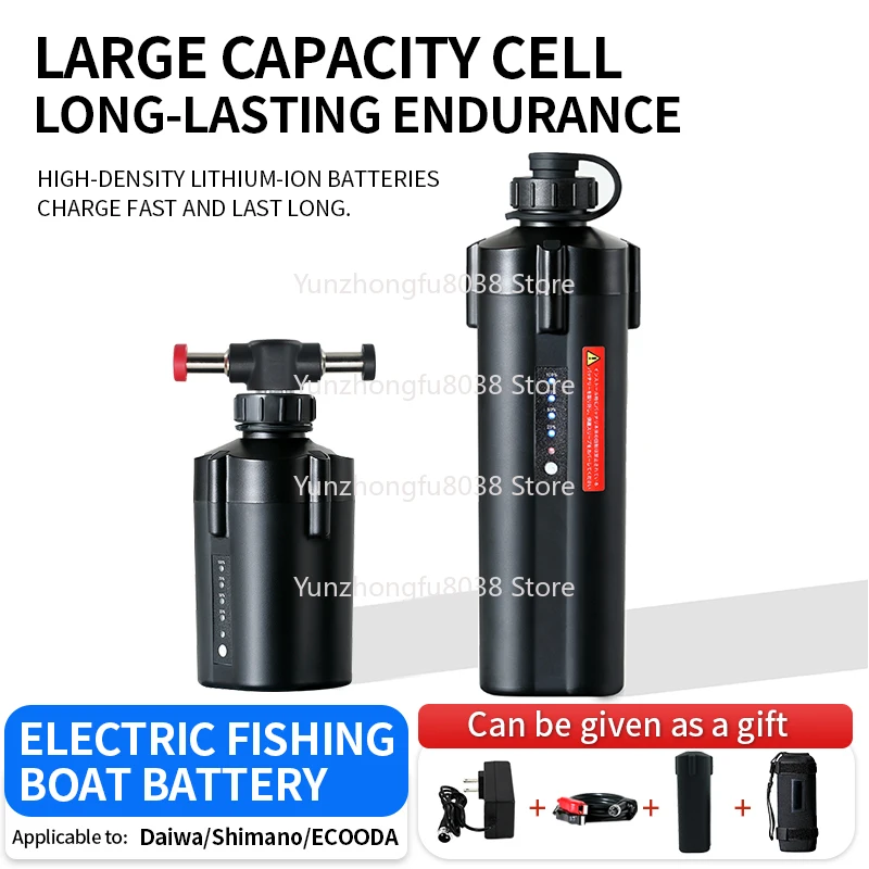 

For Raft Fishing Electric Reel Battery Fishing Sea Fishing Power 14.8V 3500mAh UK EU PLUG Electric Reel Battery Display