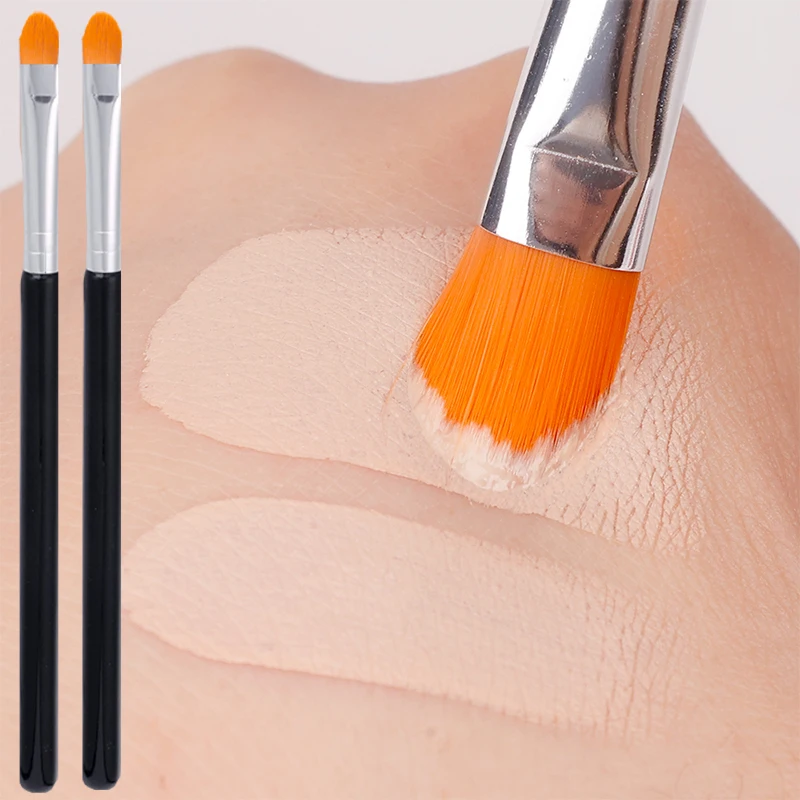 

Oblate The Line Brush Ultra-thin Lipstick Eyebrow Concealer Brushes Detail Concealer Makeup Tool Lip Brow Contour The Line Brush