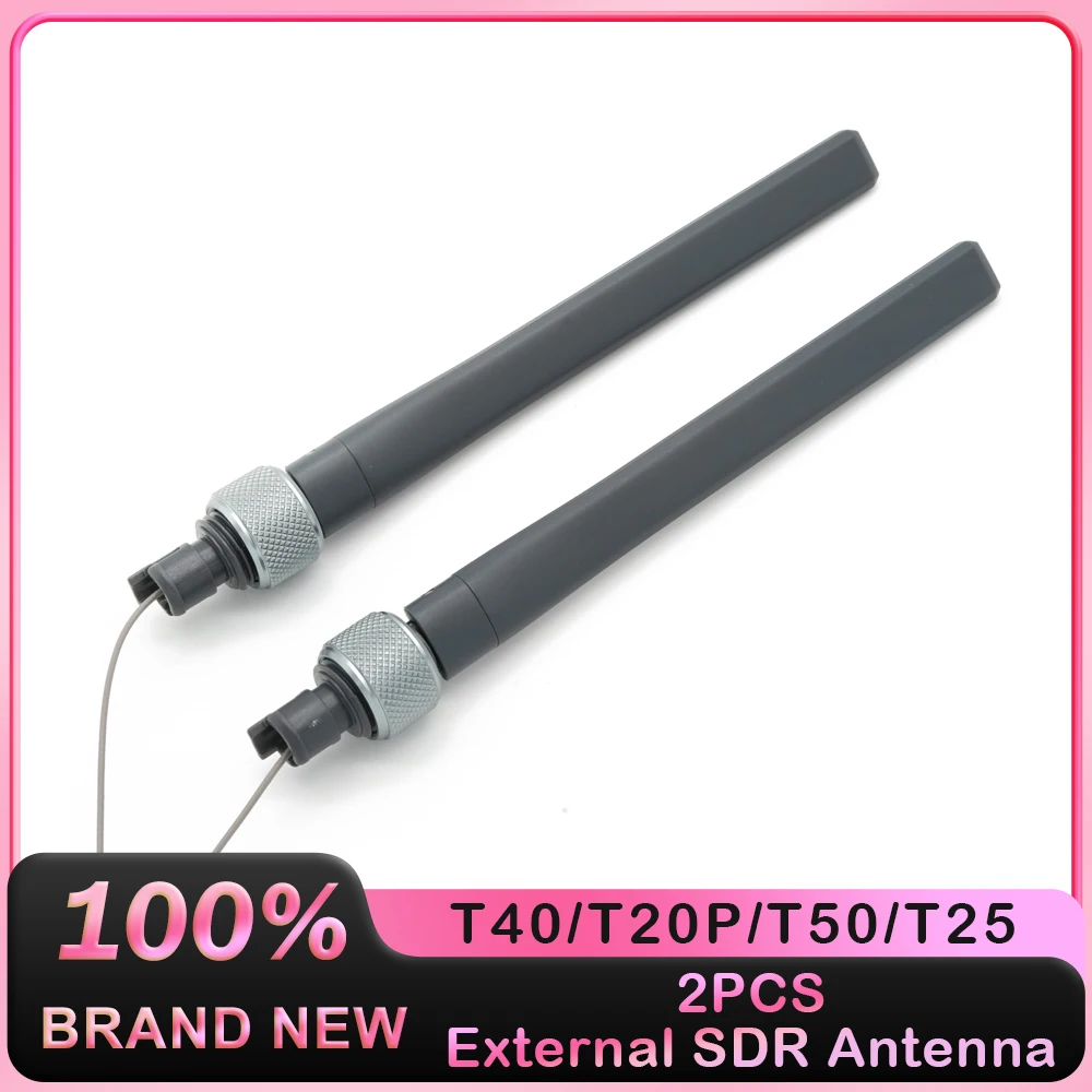 Antena externa Smd para dji Agras t40/t20p/t50/t25, controle remoto uva rc plus rm700/700b, 2 peças