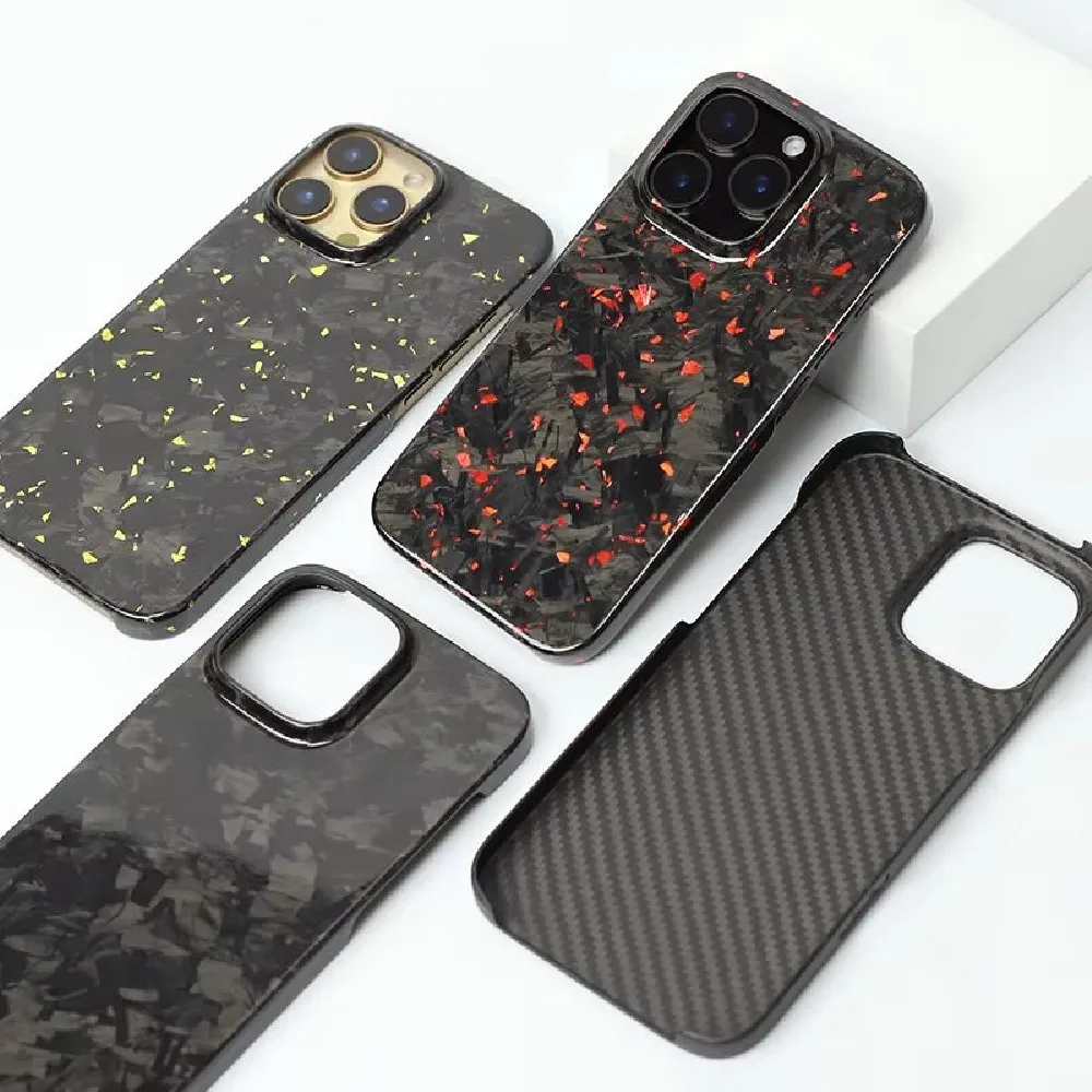 Premium Real Carbon Fiber Aramid Slim Case For iPhone 16 Pro Max 16Pro Matte Armor Back Cover