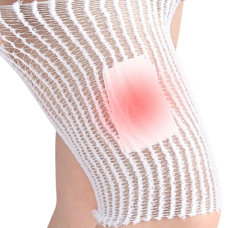 2Pcs Elastic Tubulous Bandage Wrap Gauze Bandage For Sports Injury Prevention 4XBB