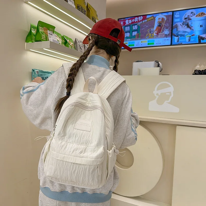 

Легкий женский рюкзак Универсальный милый рюкзак «Снова в школу», дизайнерские сумки, классная сумка для девочек, спортивная сумка Mochila Рюкзак