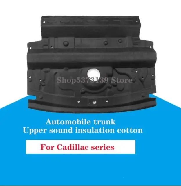 CrossZap For Cadillac CT5/CT4/CT6 The Top Floor Of The Trunk Is Lined With Sound Insulation Cotton Reduce Noise