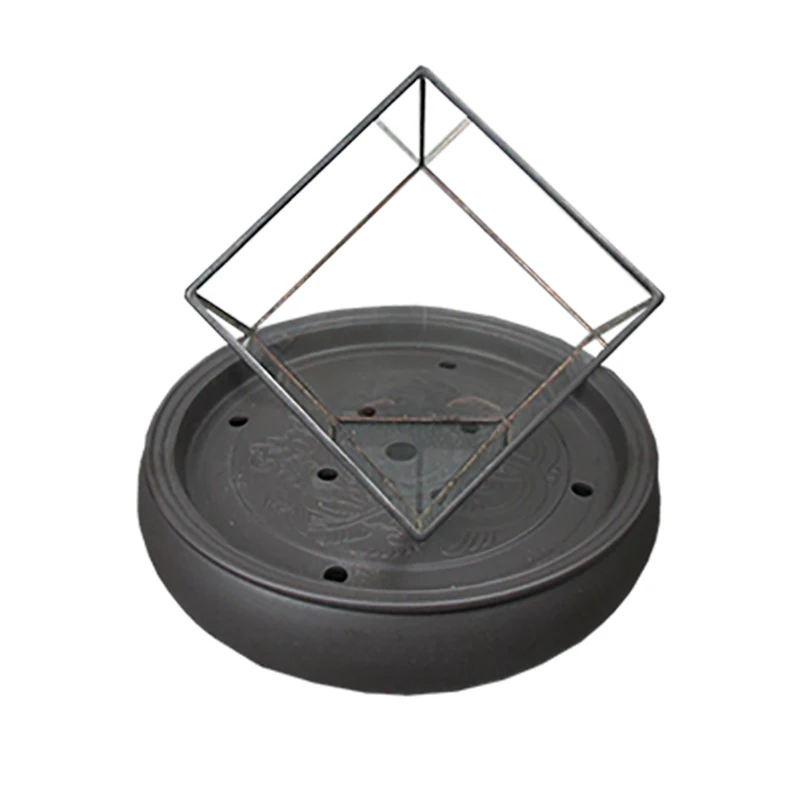 Hotel Specialty Plate Smoke Dry Ice Tableware Creative Utensils Artistic Conception Dish Plate Special-shaped Cooking Plate
