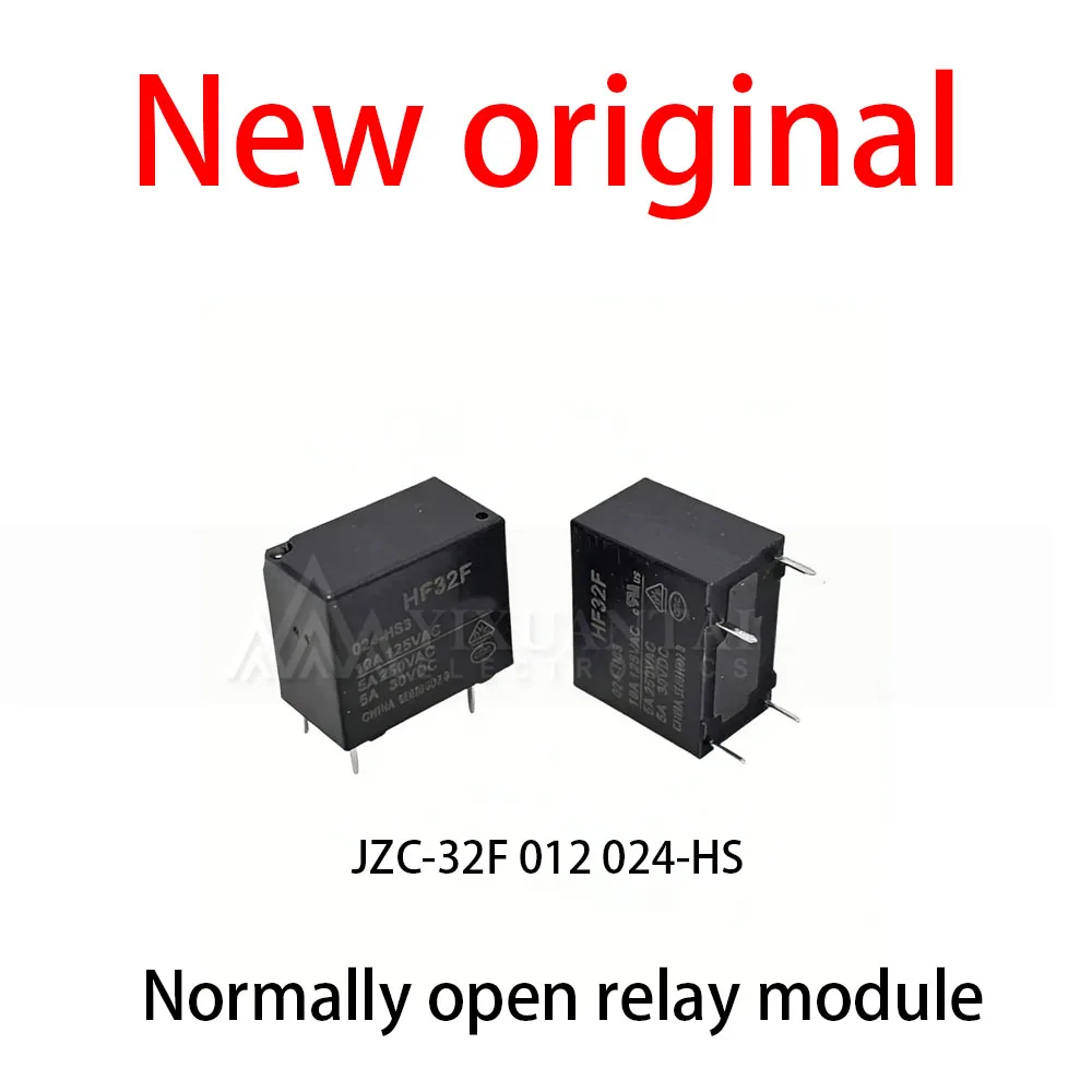 10Pcs/Lot New original  JZC-32F 012 024-HS Normally open relay module