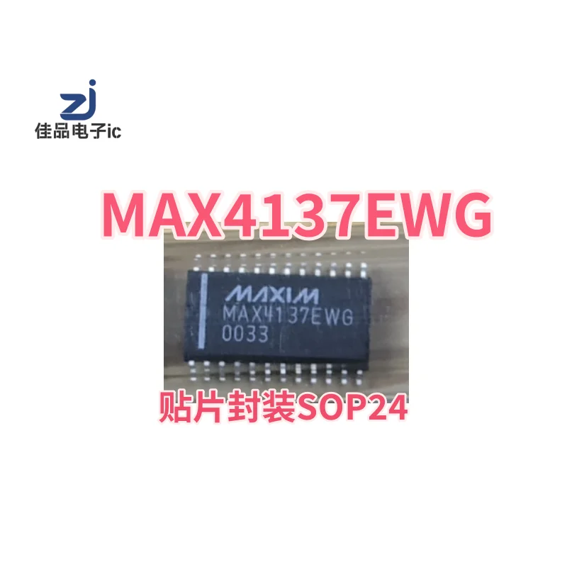 

MAX4137EWG MAX4137 MAX4137CWG SMT пакет SOP24 аналоговый смешанный сигнальный чип