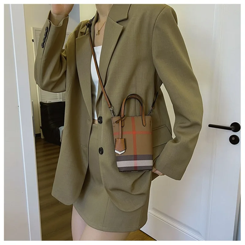 

Vintage Elegant Women Shoulder Bag Luxury Leather Crossbody Bag High End Tote Classic Designer