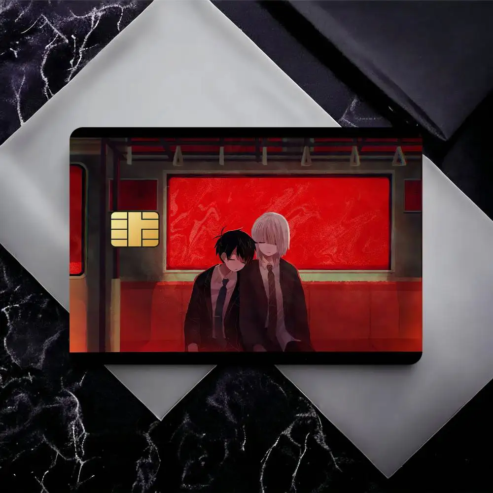 Game S-Saihate S-Station Credit Card Skin Stickers for Bank Card Bus Metro Card Sticker Waterproof Gift