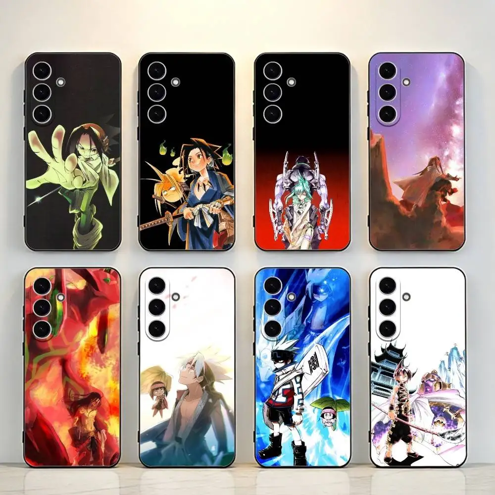 

Shaman King Phone Case For Samsung Galaxy A73,A72,A71,A70,A53,A52,A51，Black Shell ll