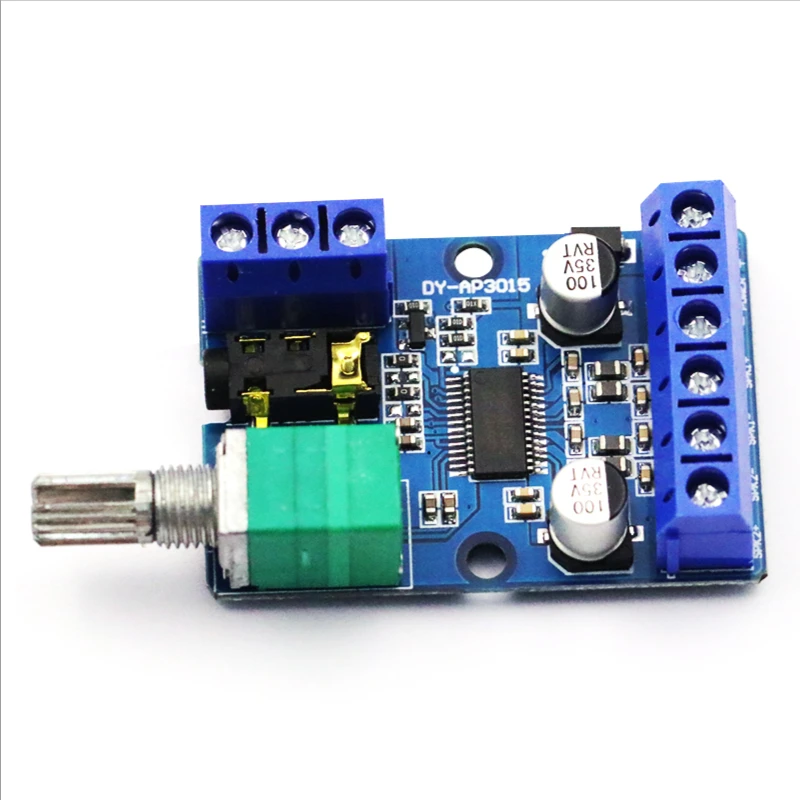 30Wx2 High-power Stereo Digital Amplifier Board 12V/24V Power Supply DIY Amplifier Module DY-AP3015