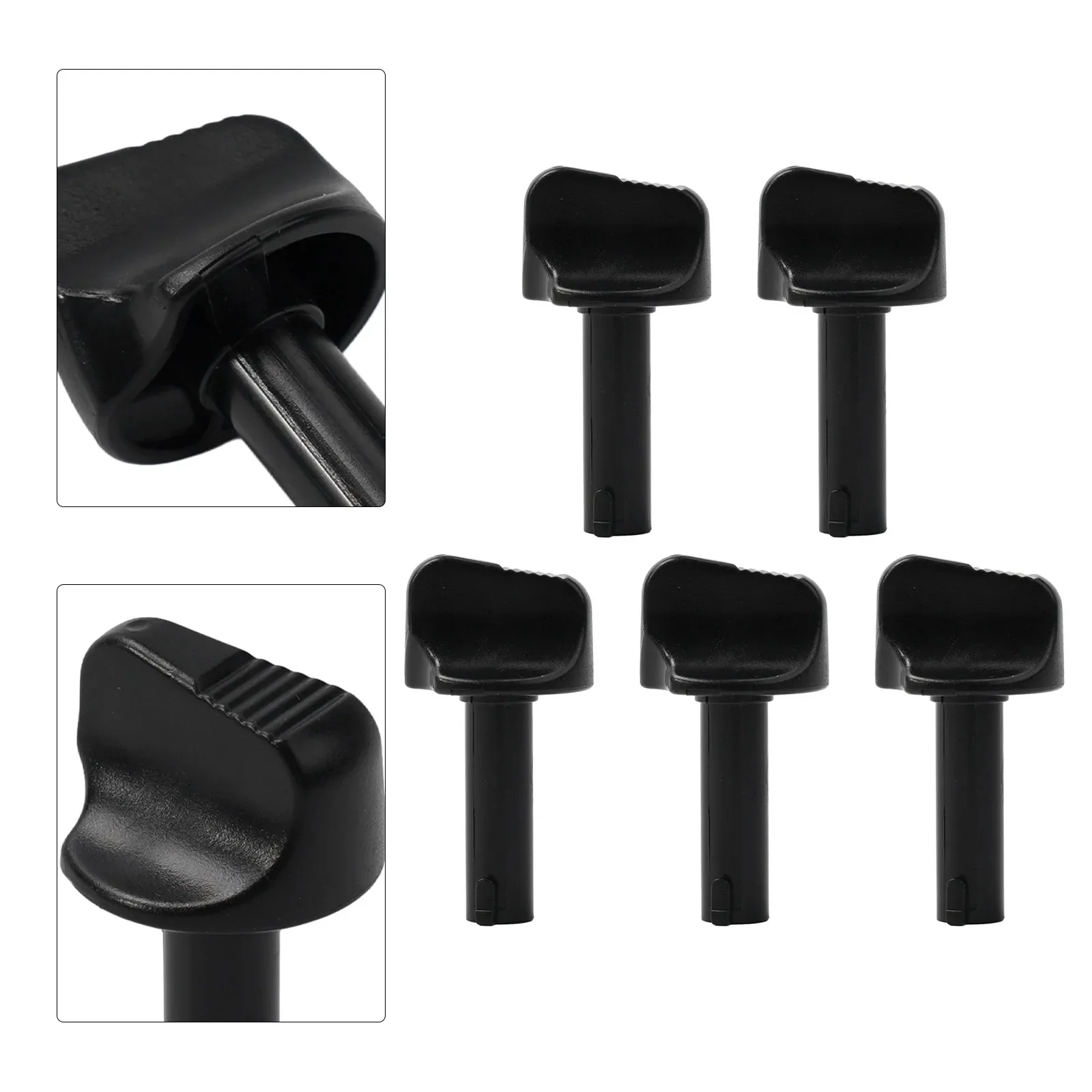 Carburetor Choke Knob Replacement For BR350 BR430 BR450 SR430 SR450 Blower Parts, Plastic 5-Pack, Compatible With 4244 182 9502