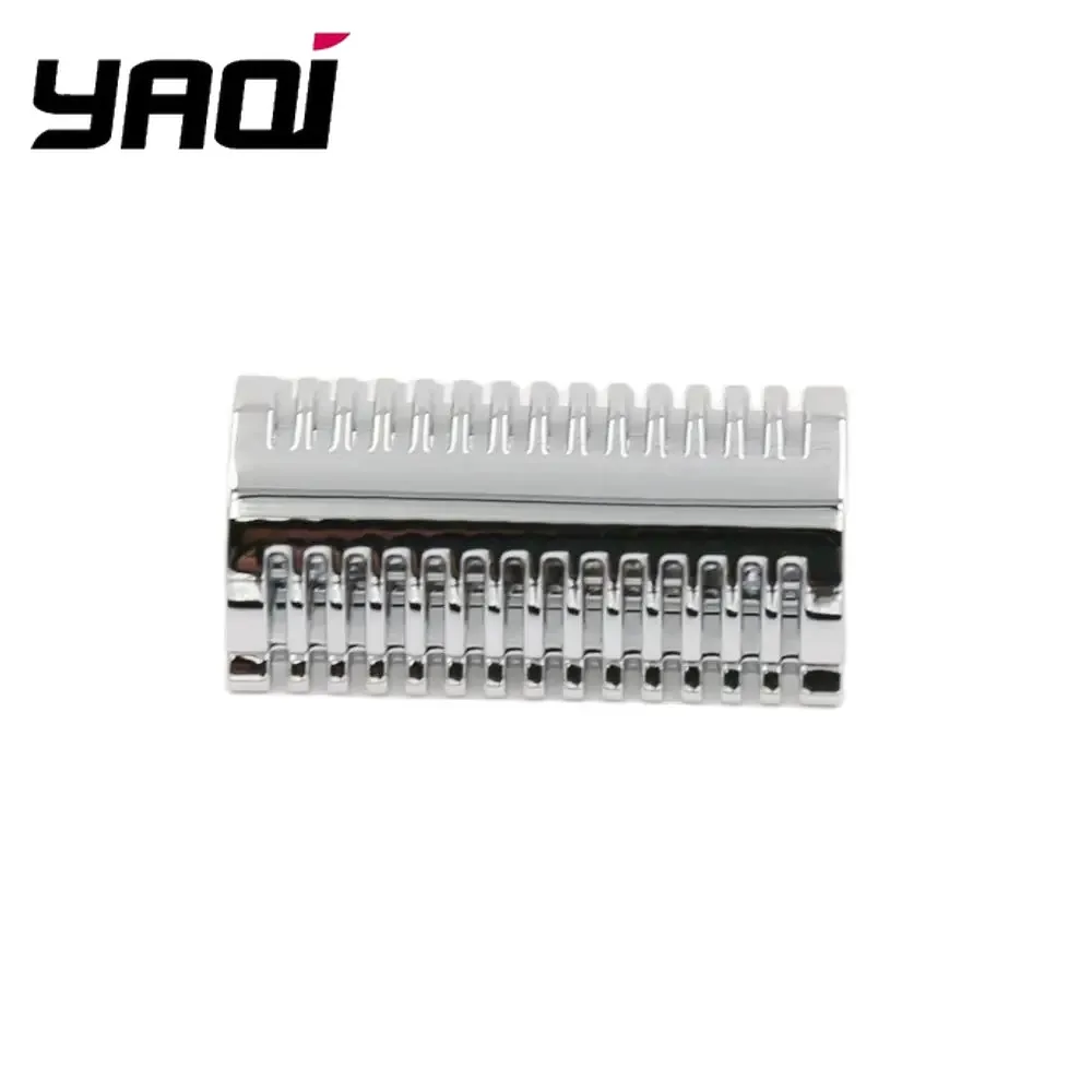 رأس ماكينة حلاقة آمنة للرجال من ياكي كروم ميلون لشفرات الحلاقة