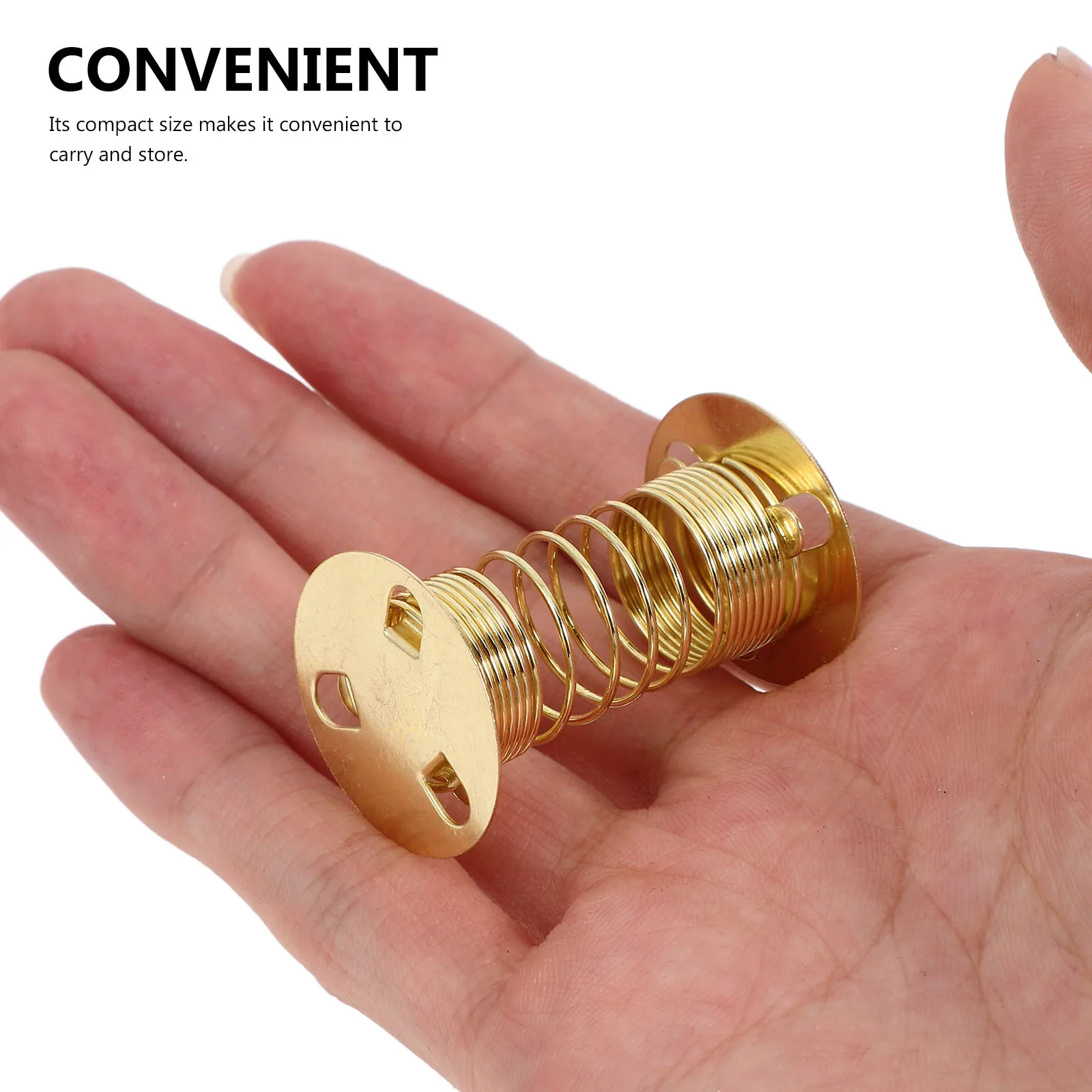 

10Pcs Car Dashboard Swing Spring Bases Durable Metal Shaking Head Base Portable Compact Spring Stand Holder for DIY Decoration