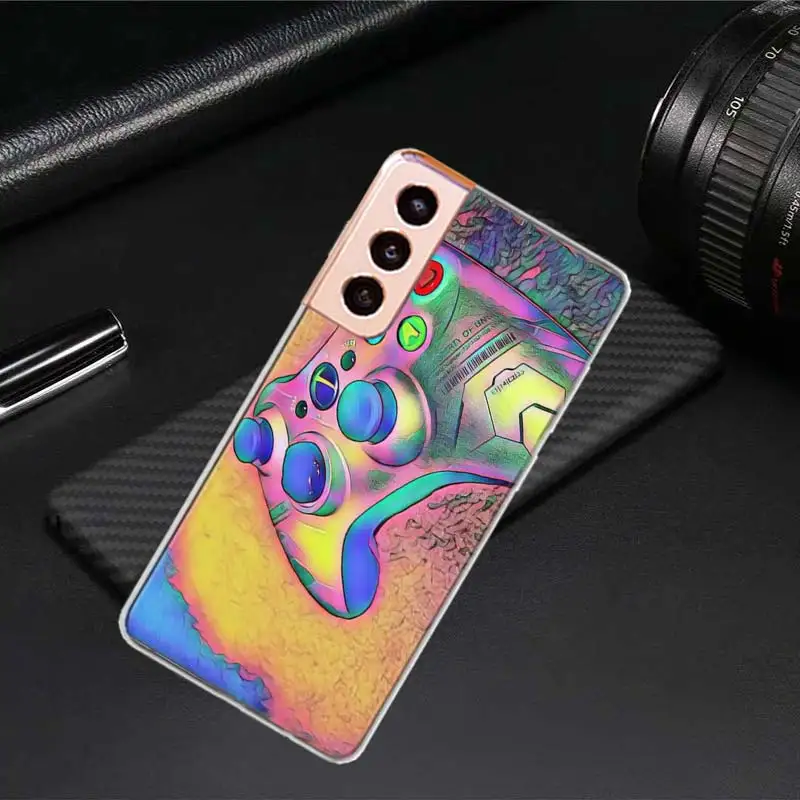 Gamer GamePad Phone Case For Samsung A15 A25 A35 A55 Galaxy A70 A50 A40 A30 A20 A20E A20S A05S M12 M21 M30 M31 M32 M51 M52 Co