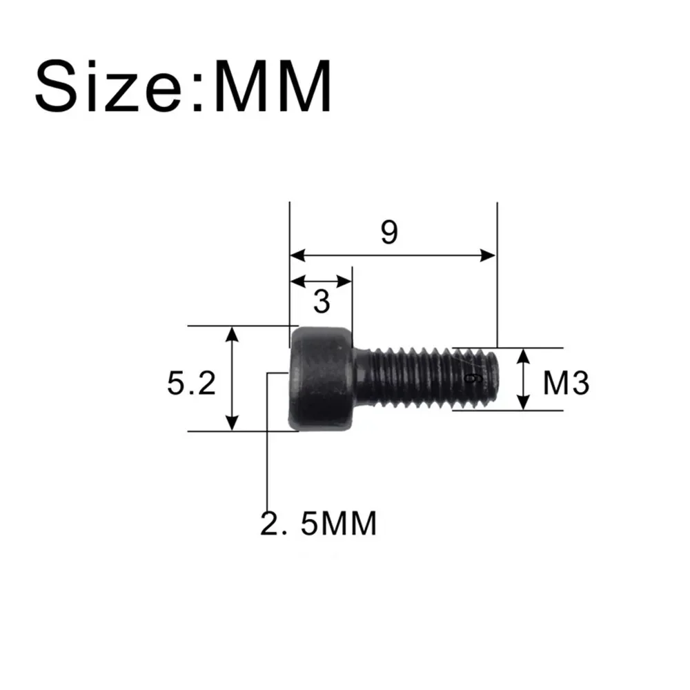 6x E-Gitarre Tremolo Bridge String Verriegelung mutter Klemm schrauben für Floyd Rose E-Gitarre Teile Zubehör