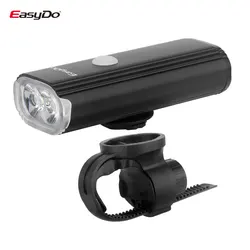 Easydo EL-1110 doppio XPG LED faro in lega alloggiamento batteria 4400mAH 1000Lumen rotazione a 360 gradi ciclismo illuminazione lanterna anteriore