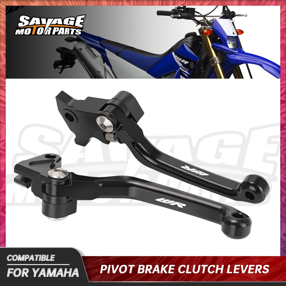 For YAMAHA WR250R WR250X Pivot Brake Clutch Levers Motorcycle Accessories Dirt Pit Bike Handle Adjustable WR 250R 250X 08-20