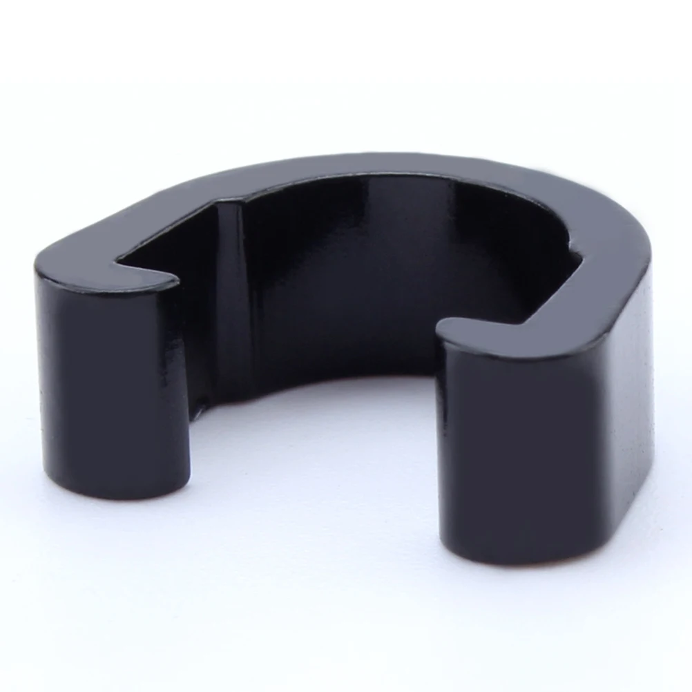 

10 PCS Pipe Fixing Clip Bicycle C-buckle U-shaped Cable Bike Aluminum Brake Wire Clamp Alloy Clips