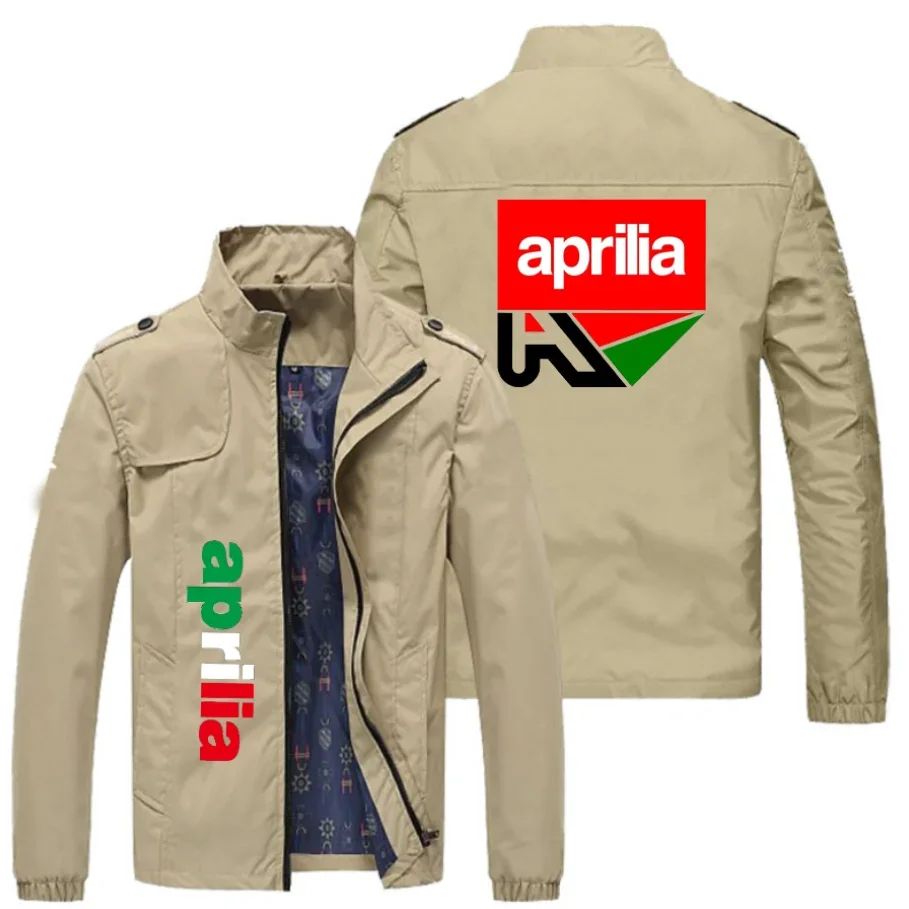 Chaqueta holgada con logotipo de aprilia para hombre, uniforme de béisbol callejero con estampado Popular, informal, a la moda, primavera y otoño, novedad de 2023