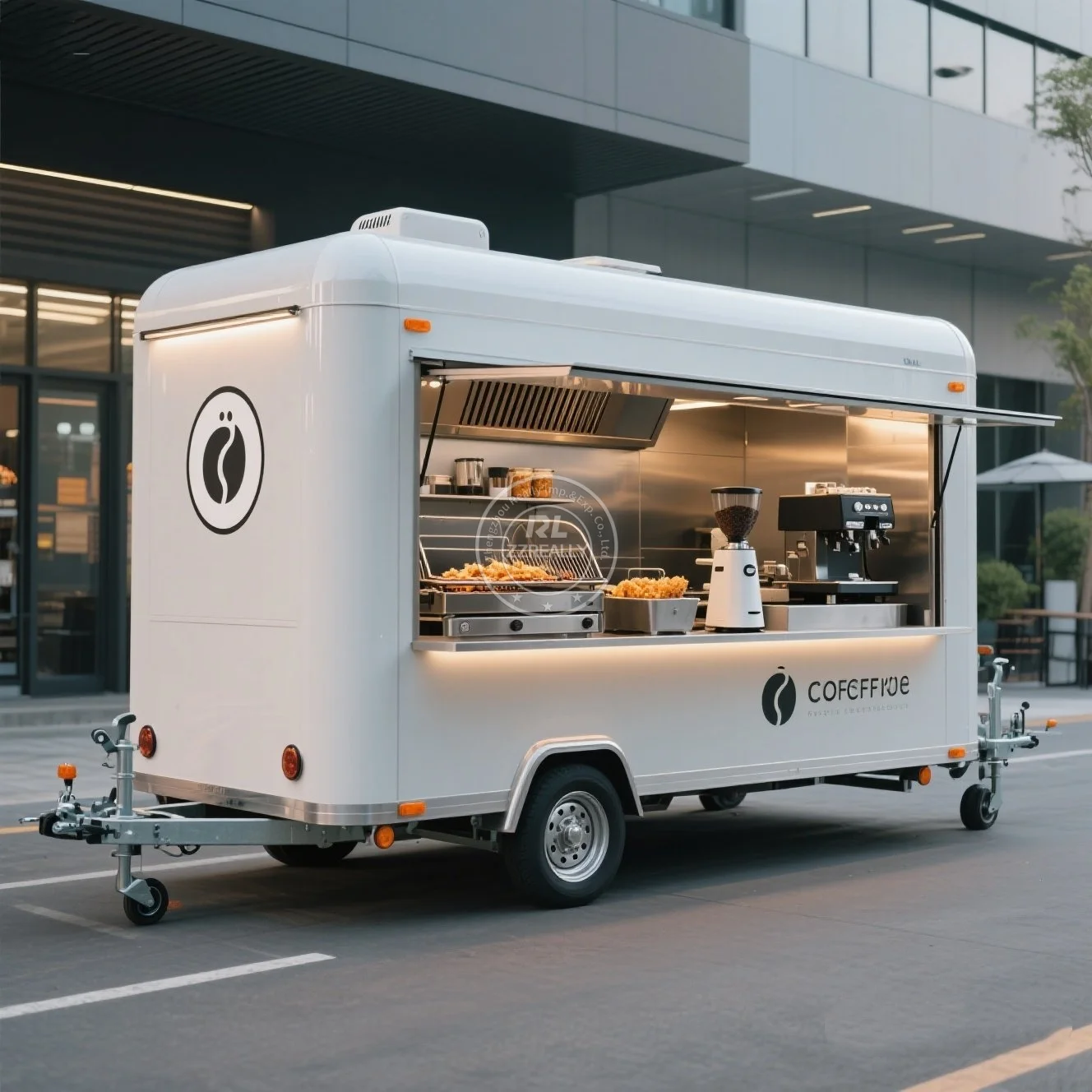 

Mobile Food Trailer Fully Equipped Snack Pizza Truck Mobile Hot Dog Coffee Cart Concession Food Truck With Full Kitchen