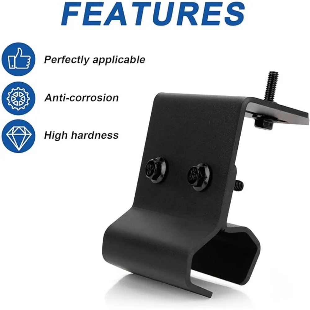 دراجة نارية 50 بوصة منحني مستقيم مصباح ليد بار العلوي الزجاج الأمامي تصاعد بين قوسين ل بولاريس رينجر 500 570 900 1000 2013-2019 #4