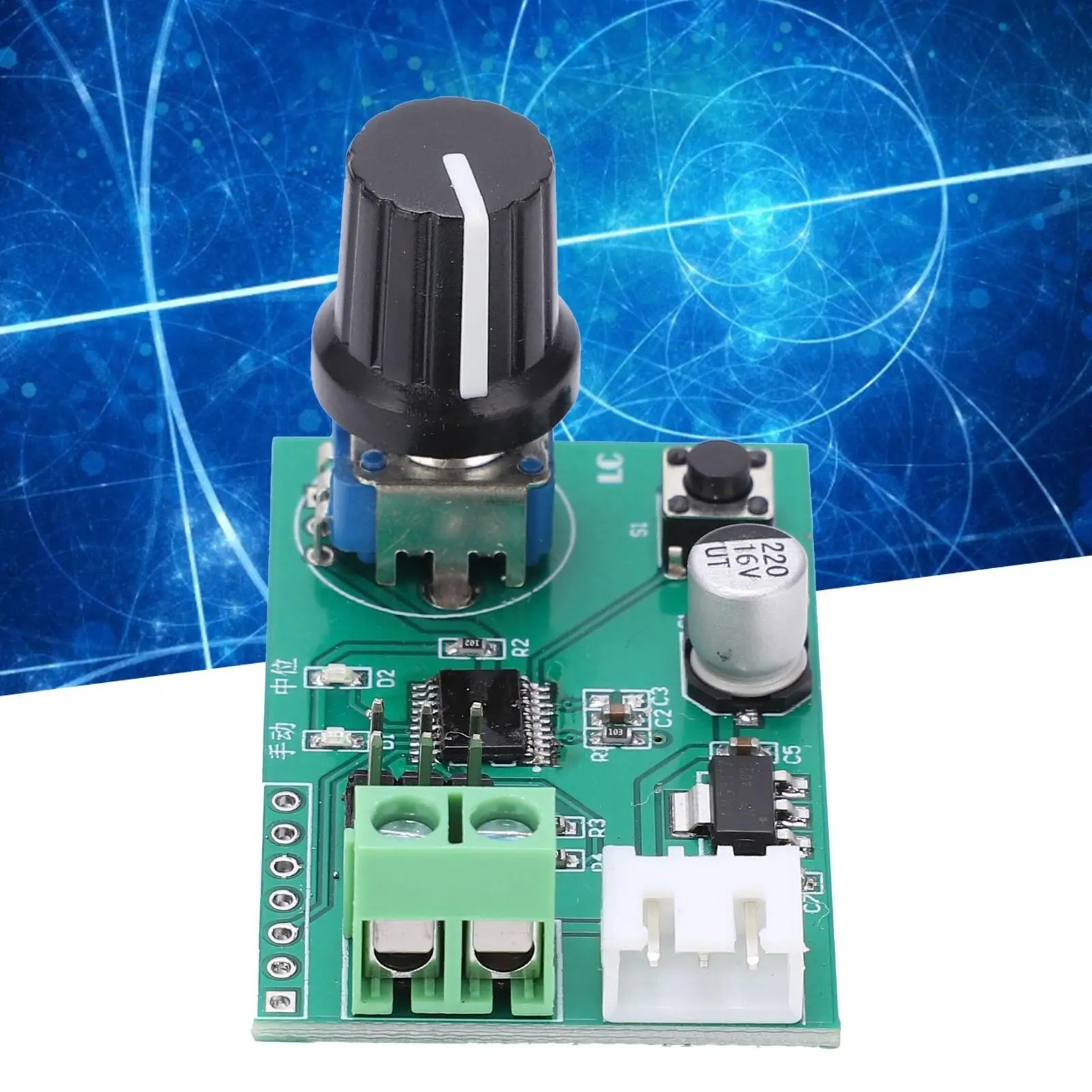 Dual Channel Servo Control Board Steering Gear Debugging Module for SG90 Machine Control System
