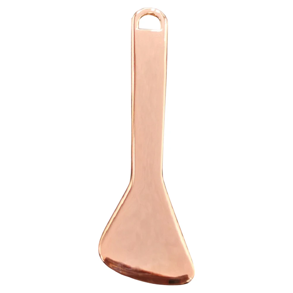 

Zinc Alloy Cream Spoon Eye Fatigue Relief Beauty Tool Compact Size Safe Blood Circulation Metabolism Eye Massage Stick