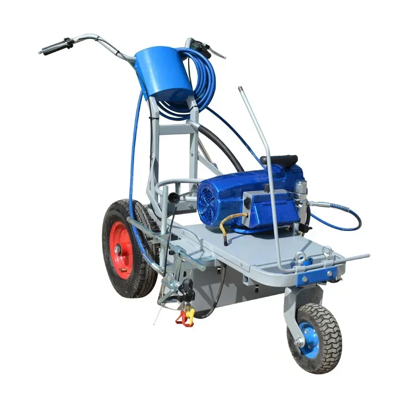 Automatic Airless Line Striper Cold Liquid Spray Painting Road Marking Machine Hand-push Thermoplastic Road Line Marking Machine