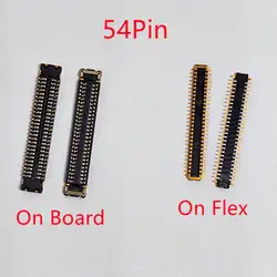 5-20Pcs LCD Display Screen Flex FPC Connector 54pin For Motorola Moto G10 XT2127 G20 XT2128 G30 XT2129 G22 E20 Plug On Board