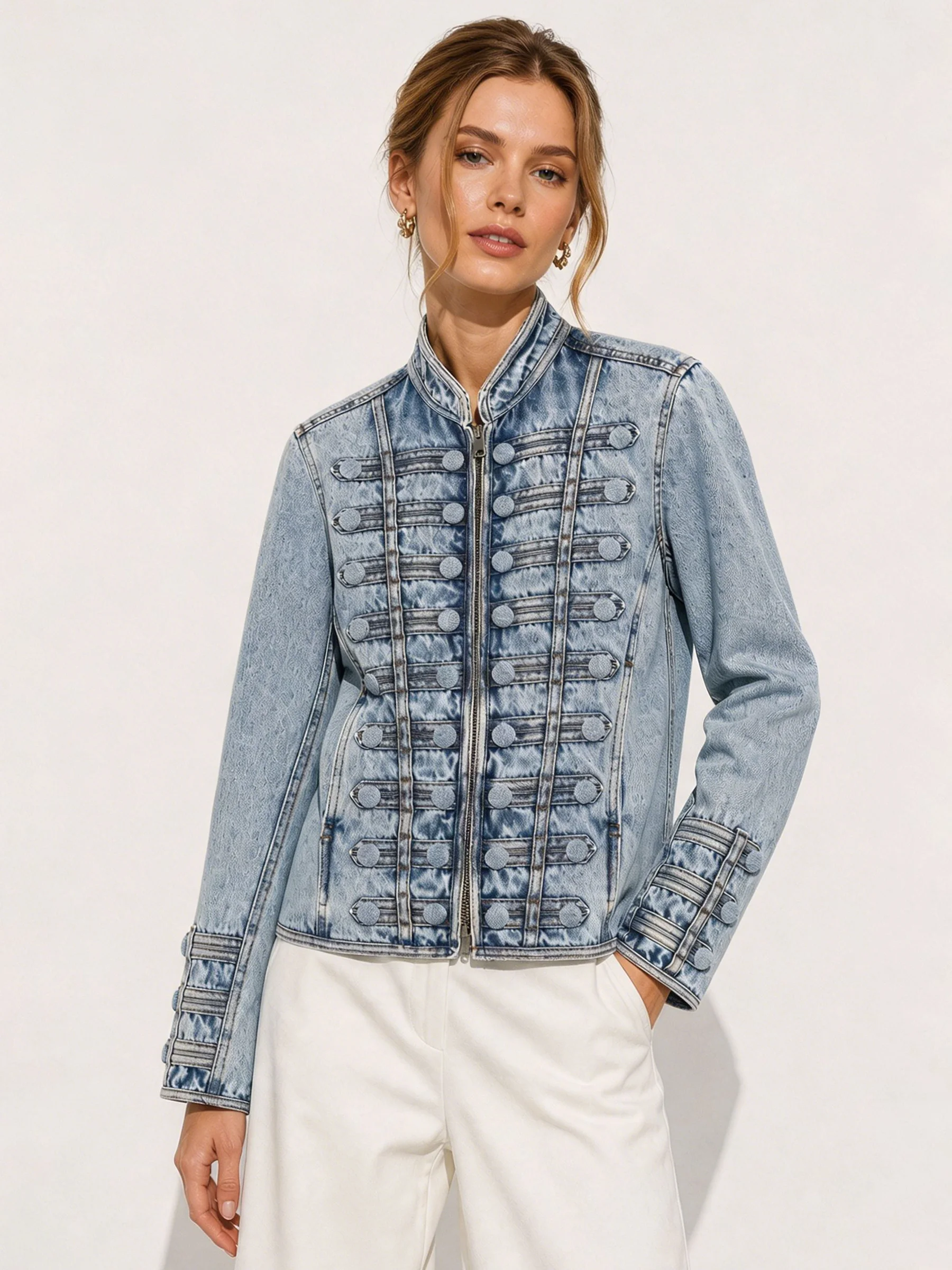 Women's denim jacket, 2026 new model