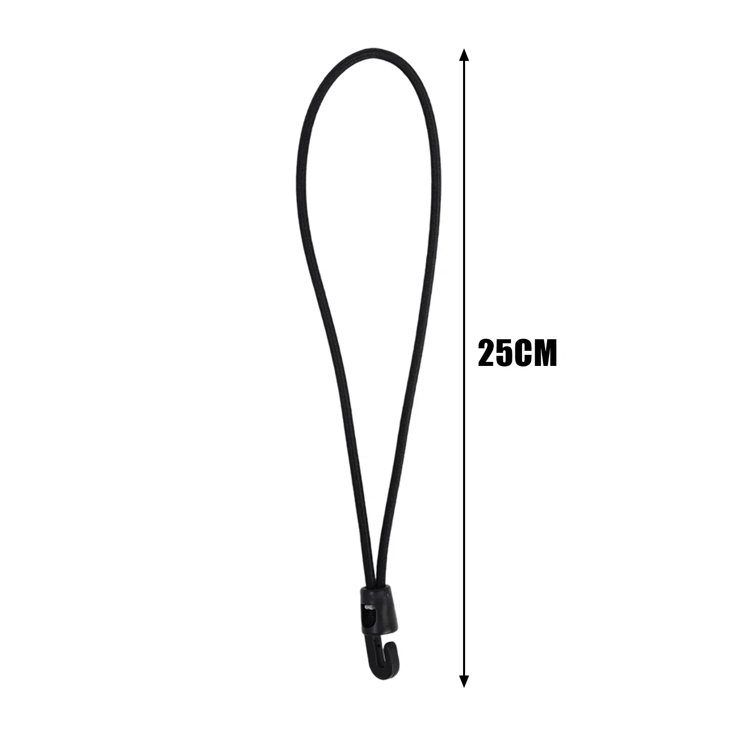 5/1 Stück Bungee-Seil mit Haken, 10/15/25 cm, hochelastischer Expander mit Haken, Gummi-Spanner mit Haken für Camping-Plane – Detail 13