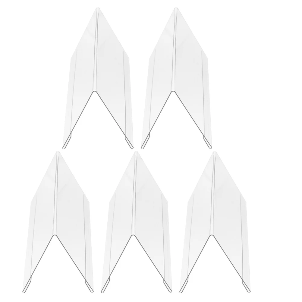 5 قطعة أصحاب رقم الجدول الاكريليك واضح سطح المكتب تسجيل لعرض مقاعد الزفاف مؤتمر مكتب اسم بطاقة مكتب لوحة الاجتماع #5