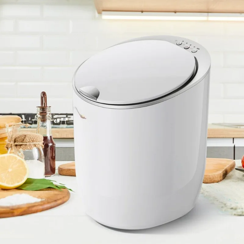 

Kitchen-Turn Garbage into Treasure-Drying Crushing and Fermentation Functions 3.17 Gallons Compost Machine