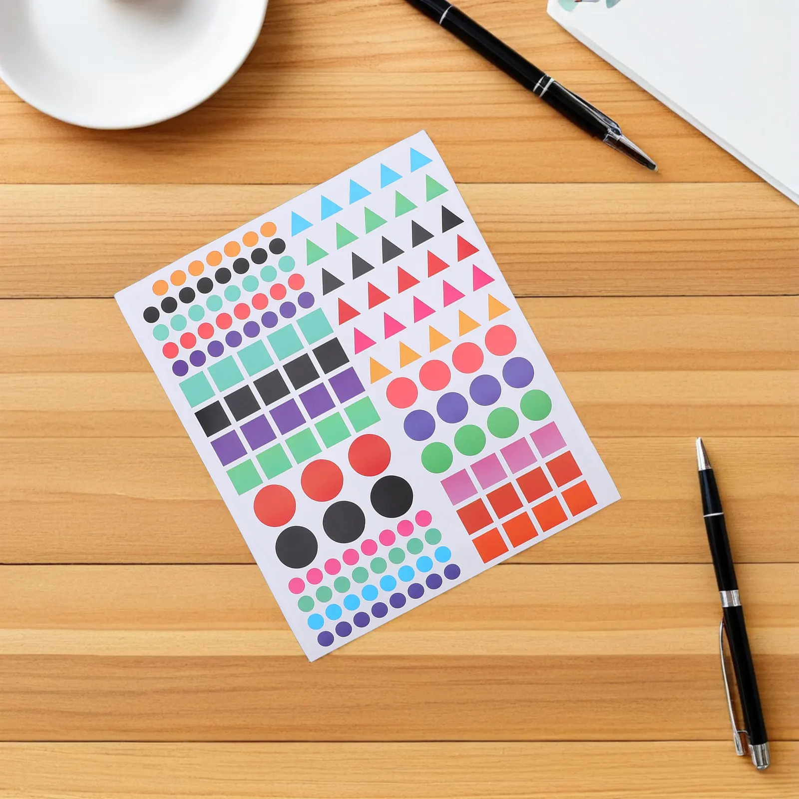 30-sheets-stickers-halloween-christmas-new-year-map-pointer-sticker-map-marking-stickers-adhesive-flag-stickers-multicolor