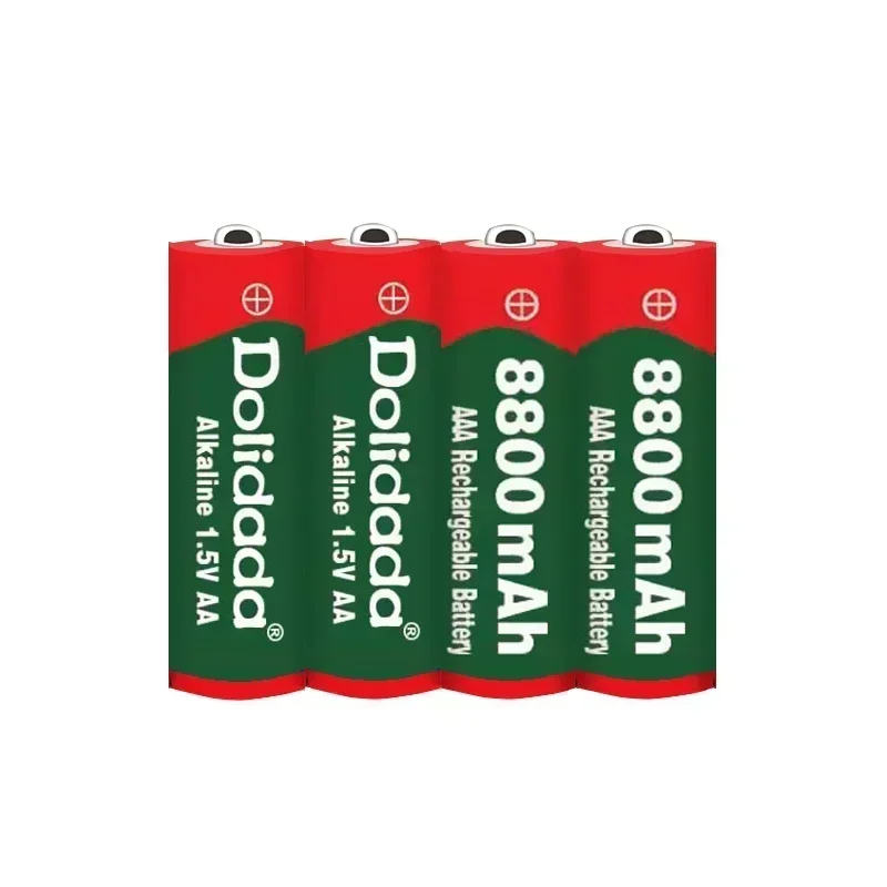 2-20 peças marca 1.5vaa bateria recarregável 8800mah aaa 1.5v nova bateria recarregável alcalina para brinquedo de luz led mp3