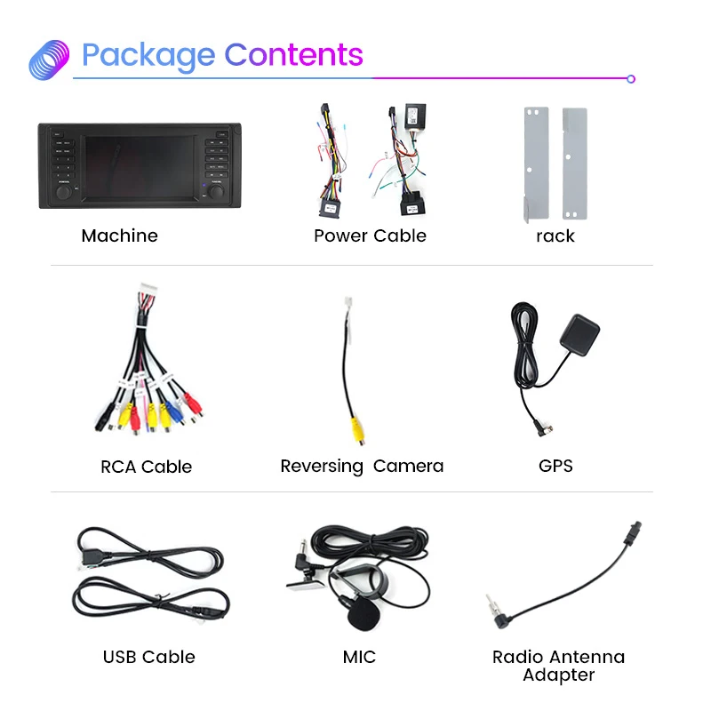 MEKEDE اللاسلكية Carplay أندرويد السيارات راديو السيارة مشغل وسائط متعددة لسيارات BMW 5 Series E39 X5 E53 M5 1995-2007 WIFI Autoradio ستيريو