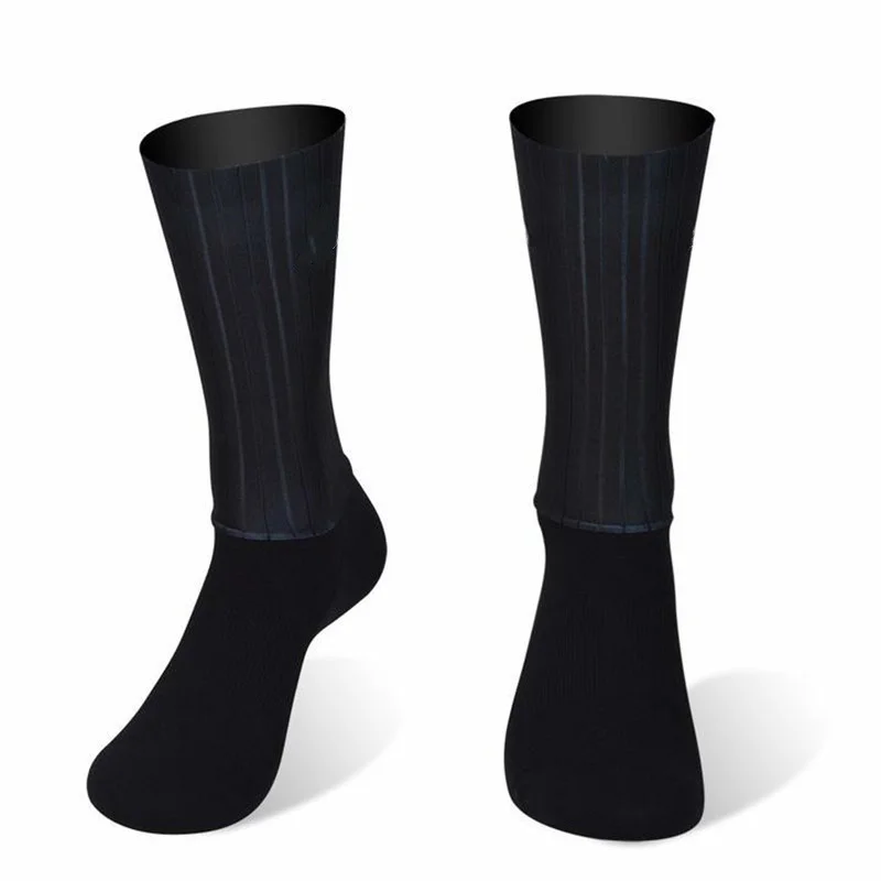 Calcetines antideslizantes de silicona sin costuras para hombre y mujer, medias transpirables para Ciclismo de carretera, novedad de verano