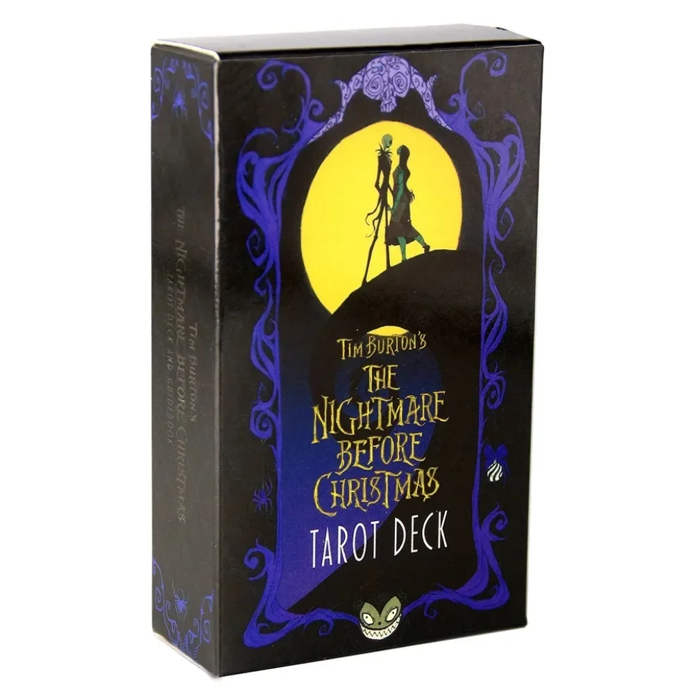 10.3*6cm Fortune Nightmare Before Christmas Taort Sortilege Board Game High Magic Tarot Deck Rider Waite