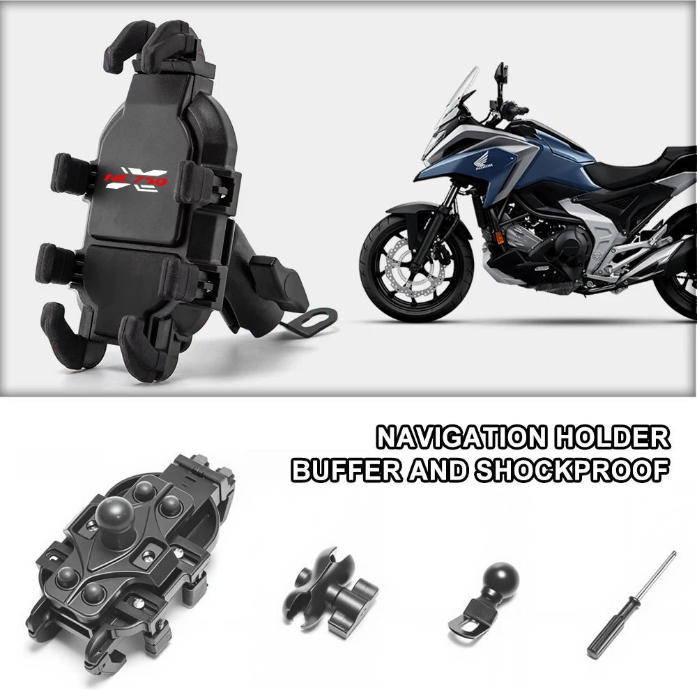 Quick Install Motorcycle Phone Mount Waterproof Handlebar mount For Honda NC700 NC700S NC700X NC750 NC750X NC750S NC 700 750