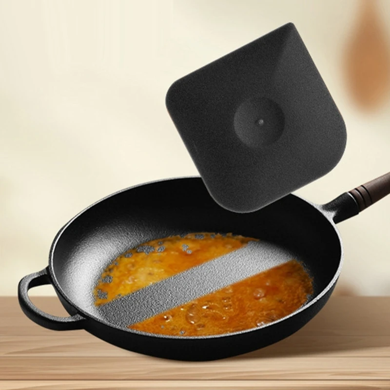 3-Pieces Non-Stick Pan Cleaning Set Plastic Pan Scraper Cleaner Tools for Cookwares Household Pan Pot Cleaning Kits